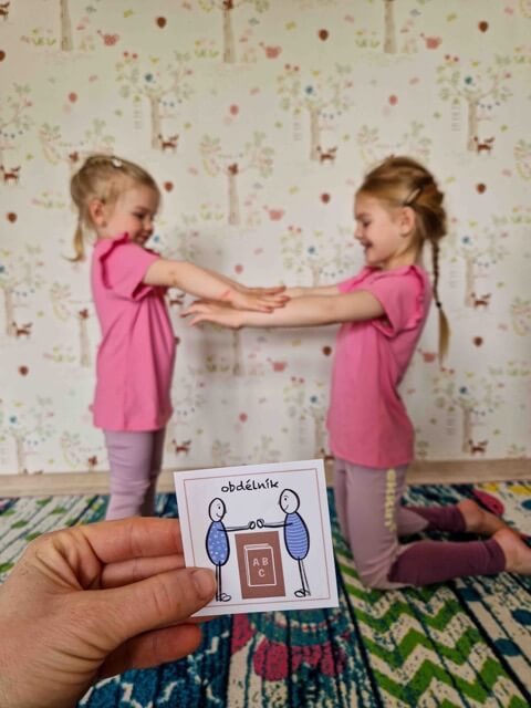 Pohybové pexeso tvary – ukázka 7